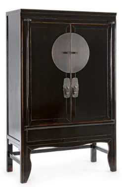 Discount Bizzotto ARMADIO IN LEGNO NERO - JINAN