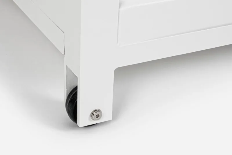 Best Bizzotto BAULE CON RUOTE IN ALLUMINIO BIANCO YK11 - ATLANTIC