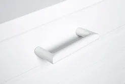 New Bizzotto BAULE PORTA CUSCINI SMALL CON RUOTE BIANCO YK11 - ATLANTIC