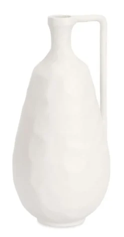 New Bizzotto BOTTIGLIA DECORATIVA HISAR BIANCO H35
