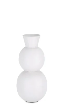 Best Bizzotto BOTTIGLIA DECORATIVA RIDHI BIANCO H32,5