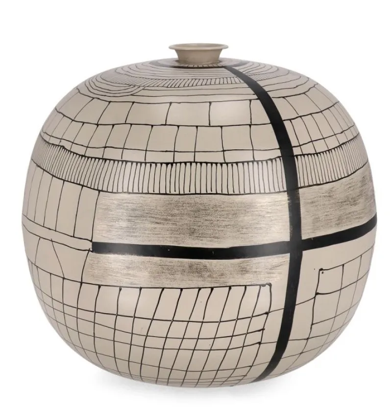 Hot Bizzotto BOTTIGLIA SIVA TONDO BEIGE D39