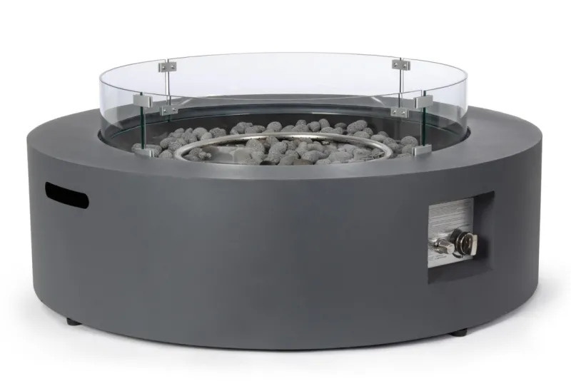 Hot Bizzotto CAMINO A GAS WOLKE GRIGIO SCURO D104