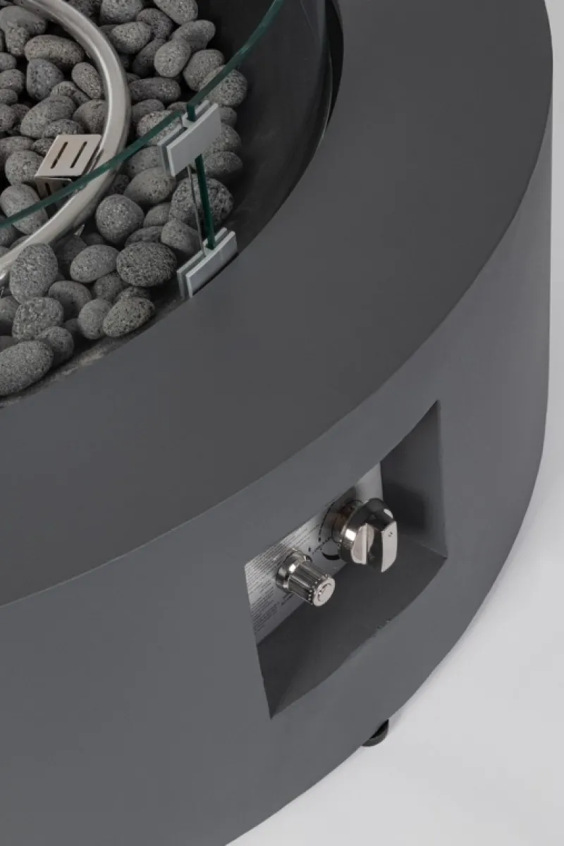 Hot Bizzotto CAMINO A GAS WOLKE GRIGIO SCURO D104