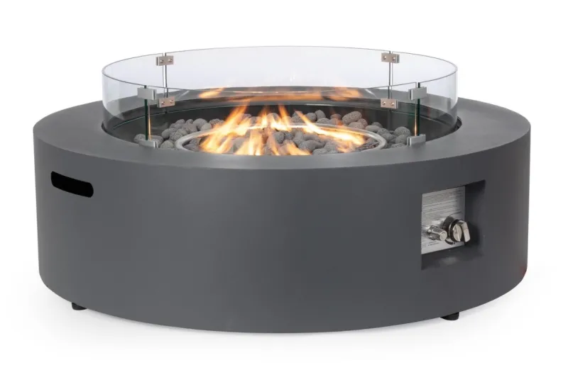 Hot Bizzotto CAMINO A GAS WOLKE GRIGIO SCURO D104