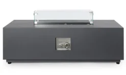 New Bizzotto CAMINO A GAS WOLKE GRIGIO SCURO 110X65