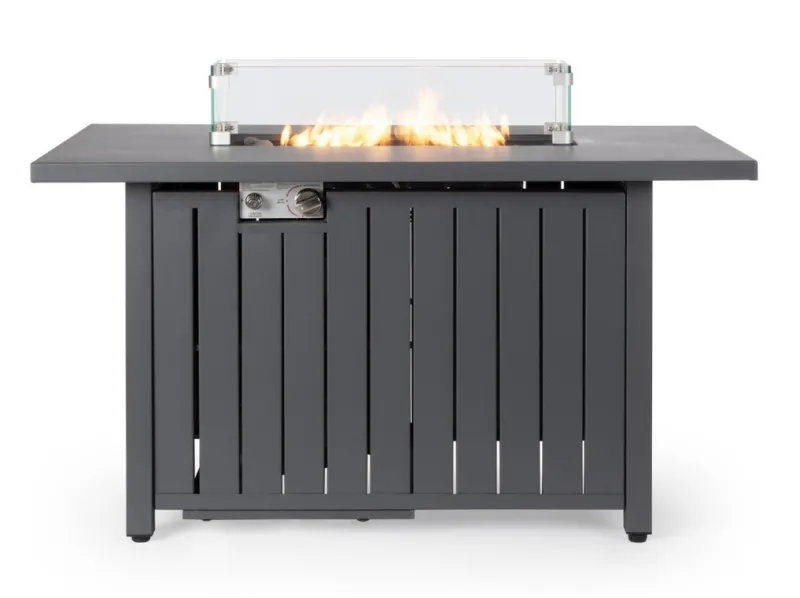 Bizzotto CAMINO A GAS WOLKE GRIGIO SCURO 109X59