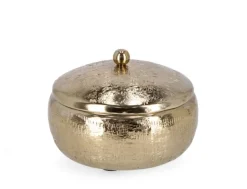 Hot Bizzotto CANDELA C-COPERCHIO LATHE BOMB ORO D16,5