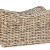 Outlet Bizzotto CESTA HARIS RETT GRIGIO 100X65H