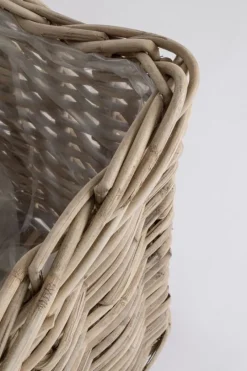 Outlet Bizzotto CESTA HARIS RETT GRIGIO 100X65H