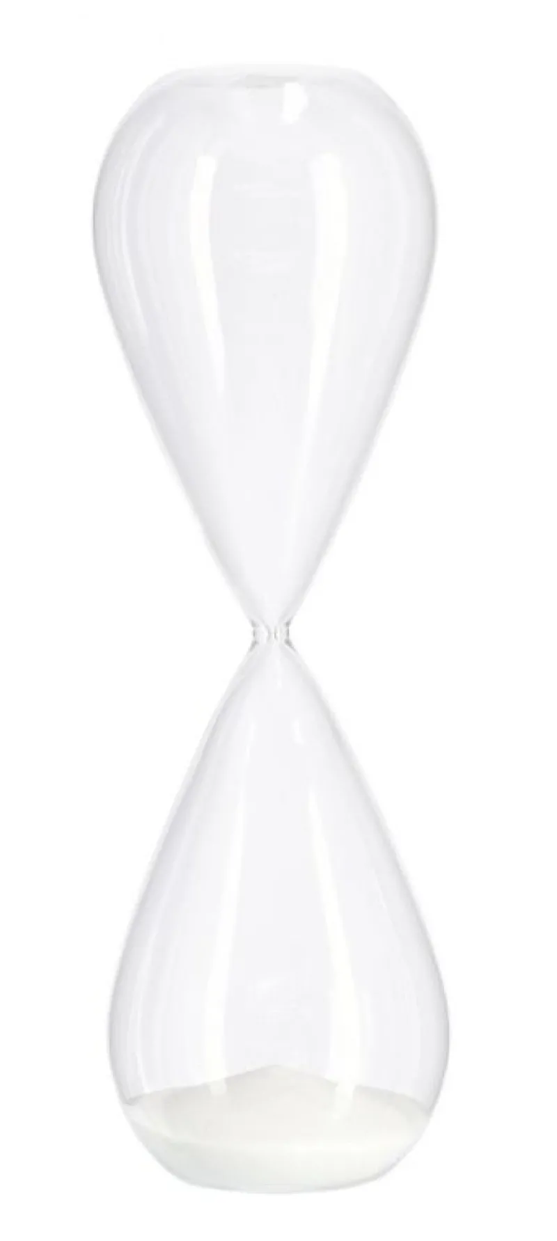 Outlet Bizzotto CLESSIDRA KRONOS TRASPARENT-BIANCO H38,3