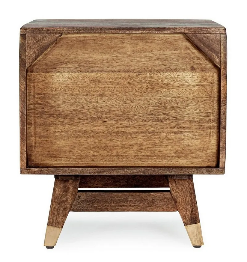 Hot Bizzotto COMODINO IN LEGNO - DHAVAL