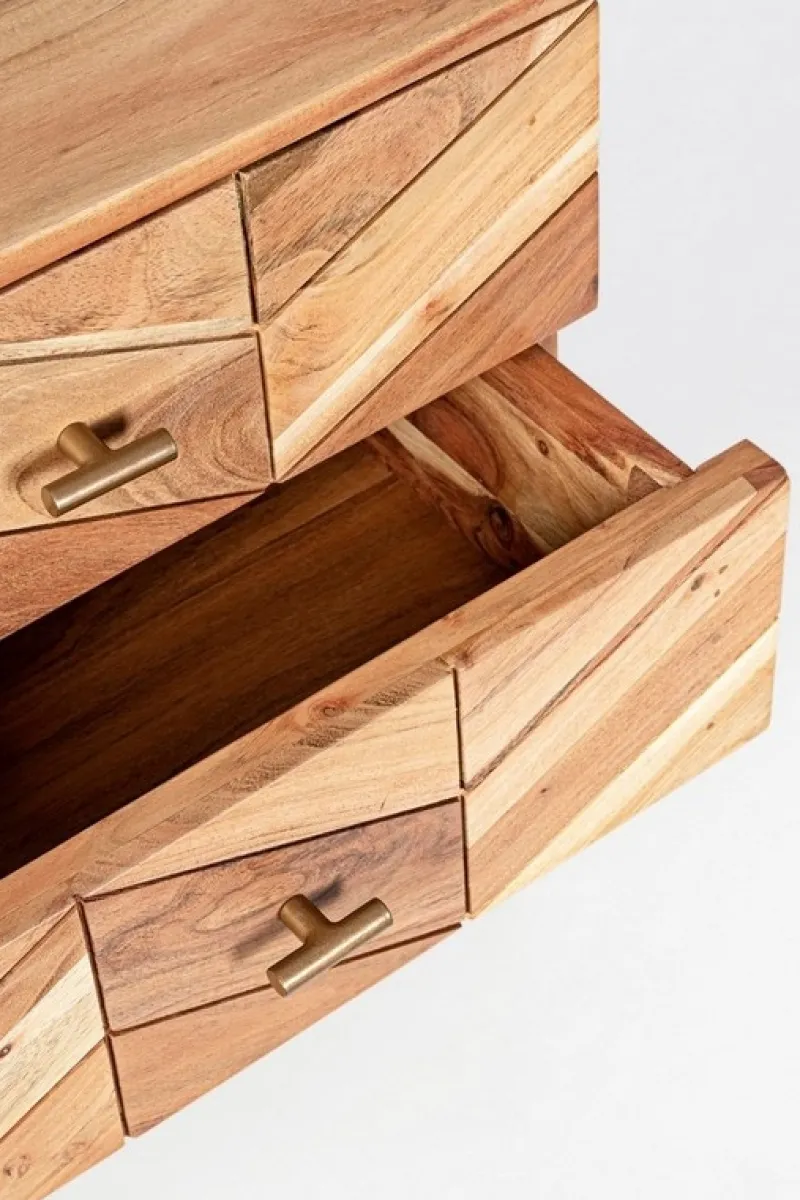 Clearance Bizzotto COMODINO IN LEGNO - RAIDA