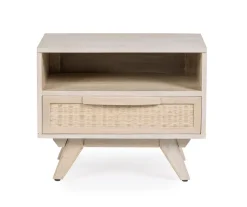 Clearance Bizzotto COMODINO IN LEGNO - SAHANA
