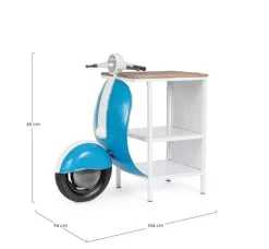 Sale Bizzotto CONSOLLE BAR VESPA BLU