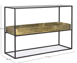 Online Bizzotto CONSOLLE CON CONTENITORE IN METALLO - MAVILA