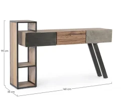 Discount Bizzotto CONSOLLE IN LEGNO - MANCHESTER