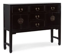 Bizzotto CONSOLLE IN LEGNO NERO - JINAN