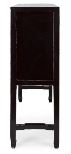 Bizzotto CONSOLLE IN LEGNO NERO - JINAN