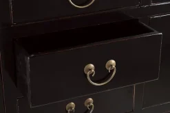 Bizzotto CONSOLLE IN LEGNO NERO - JINAN