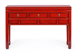 Sale Bizzotto CONSOLLE IN LEGNO ROSSO - JINAN