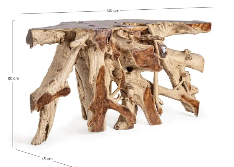 New Bizzotto CONSOLLE IN LEGNO 150X45 - LISANDRA