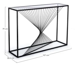 Hot Bizzotto CONSOLLE IN METALLO - ESPIRAL