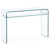 Clearance Bizzotto CONSOLLE IN VETRO 110X35 - IRIDE