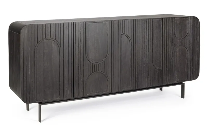 Online Bizzotto CREDENZA 4 ANTE IN LEGNO - ORISSA