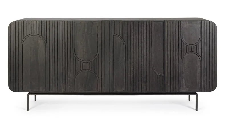 Online Bizzotto CREDENZA 4 ANTE IN LEGNO - ORISSA