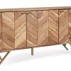 Clearance Bizzotto CREDENZA IN LEGNO 3 ANTE - RAIDA