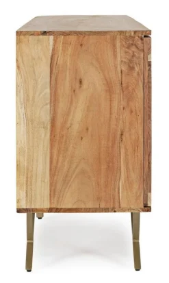 Clearance Bizzotto CREDENZA IN LEGNO 3 ANTE - RAIDA
