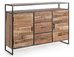 Online Bizzotto CREDENZA IN LEGNO 2 ANTE - ELMER