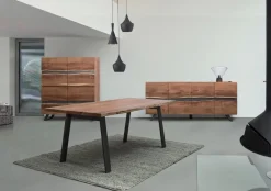 Clearance Bizzotto CREDENZA IN LEGNO 4 ANTE - ARON