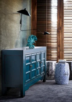 Bizzotto CREDENZA IN LEGNO BLU - JINAN