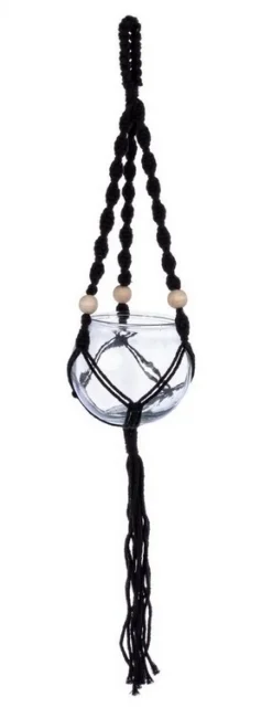 Best Bizzotto C.VASO SOSPESO PERUVIAN C-VT NERO