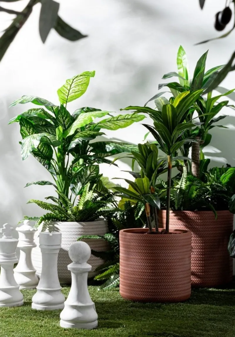 Outlet Bizzotto DECORAZIONE CHESS 3FIGURE BIANCO ASS3