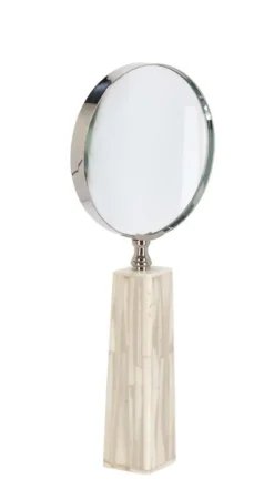 Clearance Bizzotto DECORAZIONE LENTE ADVENTURE BIANCO