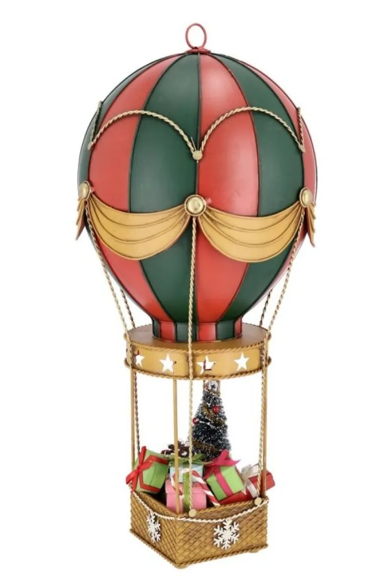 New Bizzotto DECORAZIONE NOELLE MONGOLFIERA C-PINO