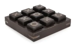 Outlet Bizzotto DECORAZIONE TRIS FORTUNE NERO 17,2X17,2