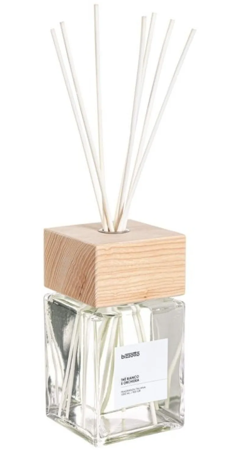 Bizzotto DIFFUSORE FRAGRANZA THE' BIANCO E ORCHIDEA 1000ML