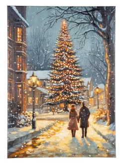 Discount Bizzotto DIPINTO SILENT NIGHT 5008 50X70