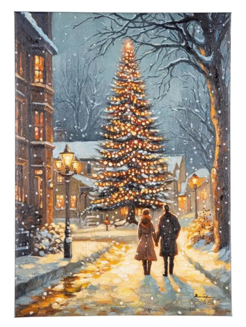 Discount Bizzotto DIPINTO SILENT NIGHT 5008 50X70