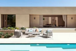 Outlet Bizzotto DIVANO 3 POSTI MOON WG24 - JACINTA