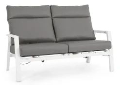 New Bizzotto DIVANO IN ALLUMINIO BIANCO JX11 - KLEDI