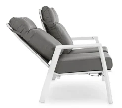New Bizzotto DIVANO IN ALLUMINIO BIANCO JX11 - KLEDI
