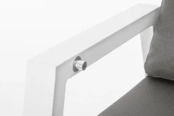 New Bizzotto DIVANO IN ALLUMINIO BIANCO JX11 - KLEDI