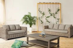 Discount Bizzotto DIVANO IN FIBRE NATURALI 3 POSTI - FORTALEZA