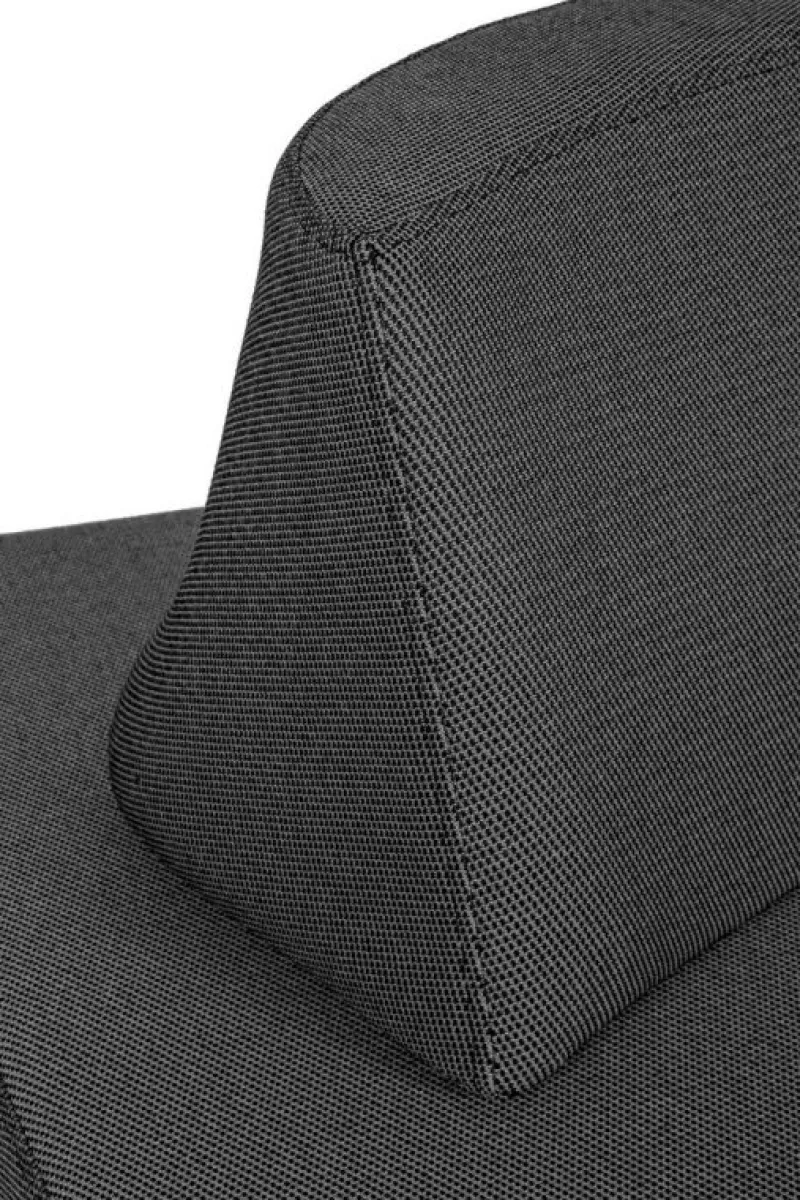 Hot Bizzotto DIVANO IN TESSUTO PER ESTERNO ANTRACITE - PIPER