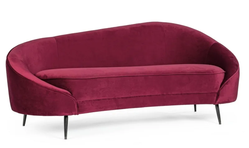 Best Bizzotto DIVANO IN VELLUTO COLOR WINE - SERAPHIN